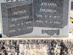 KEMP Petrus Johannes 1875-1963 & Johanna Fredrika 1877-1963
