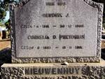 NIEUWENHUYS Hendrik J. 1881-1960 & Cornelia D. PRETORIUS 1883-1961