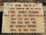 GERMON Cyril James 1893-1962