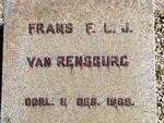 RENSBURG  F..L.J., van -1969