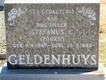 GELDENHUYS Stefanus C. 1947-1983