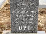 UYS Helena Kunz 1913-1987
