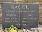 NAGEL Hannes 1920-1996 & Rina 1932-