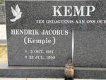 KEMP Hendrik Jacobus 1911-1998