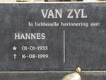 ZYL Hannes, van 1933-1999 