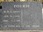 FOURIE M.H.J. 1944-1999