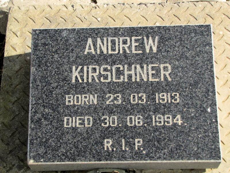 KIRSCHNER Andrew 1913-1994