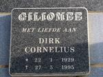 GILIOMEE Dirk Cornelius 1929-1995
