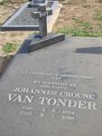 TONDER Johannes Crouse, van 1934-1998