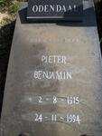 ODENDAAL Pieter Benjamin 1915-1994
