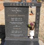 PERREIRA Antonio Johnny 1940-2004 :: VICTOR Thomas 1909-1993