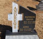 ANDREWS Patrick David 1959-1999 & Anna 1958-2002