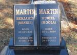 MARTIN Benjamin 19323-1979 & Muriel 1934-2001