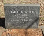 MEINTJIES Rachel 1930-1983