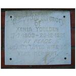 YOULDEN Xenia 1903-1981