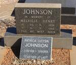 JOHNSON Melville Henry 1938-1982 & Patricia Lucysin 1938-2003