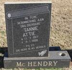 McHENDRY Attie 1917-1998