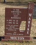 MOUTON Maryke 1992-1996