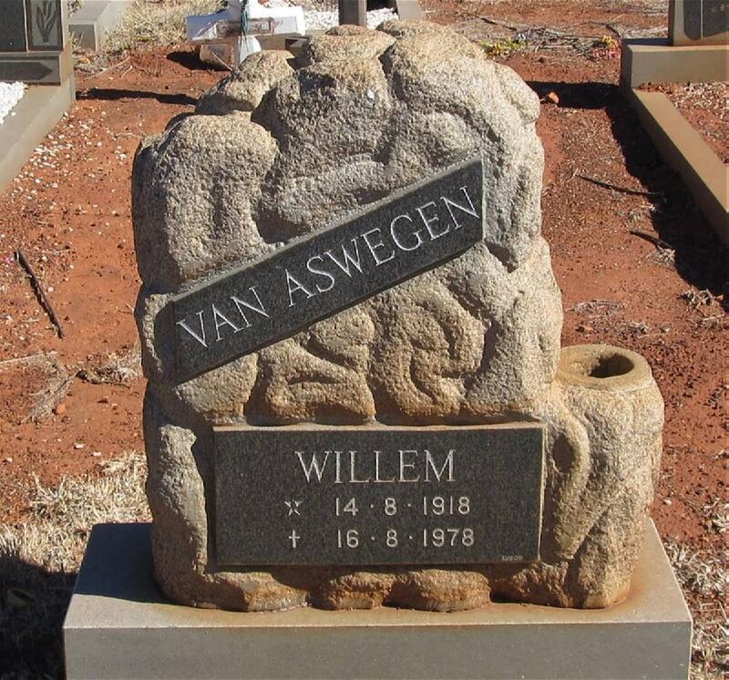 ASWEGEN Willem, van 1918-1978