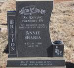 BRITTON Annie Maria -1996