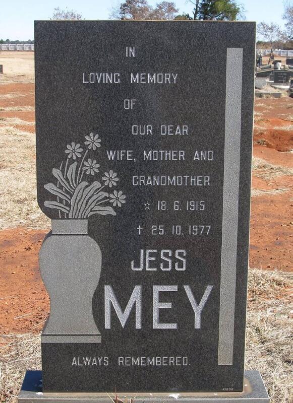 MEY Jess 1915-1977