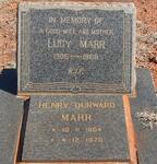 MARR Lucy 1905-1968 :: MARR Henry Durward 1904-1970