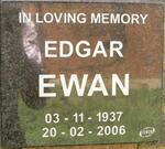 EWAN Edgar 1937-2006