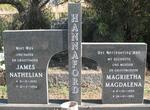 HANNAFORD James Nathelian 1930-1984 & Magrietha Magdalena 1934-1982