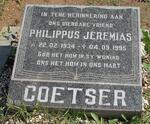 COETSER Philippus Jeremias 1934-1995