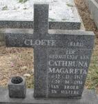 CLOETE Cathruna Magareta 1917-1996