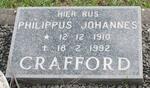CRAFFORD Philippus Johannes 1910-1992