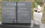 CONRADIE C.H. 1919-1996 & Susan ROUSSEAU 1928-