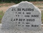 PLESSIS J.L., du 1899-1988 & J.J.P. 1907-1993