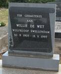 WET Willie, de 1905-1997