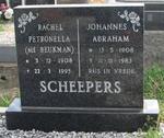 SCHEEPERS Johannes Abraham 1908-1983 & Rachel Petronella BEUKMAN 1908-1995
