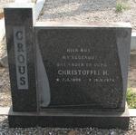 CROUS Christoffel H. 1898-1974