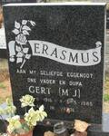 ERASMUS M.J. 1916-1985
