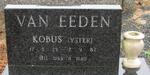 EEDEN Kobus, van 1925-1987
