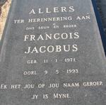 ALLERS Francois Jacobus 1971-1993