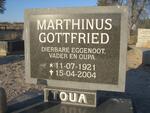 TOUA Marthinus Gottfried 1921-2004