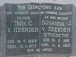 HEERDEN Dirk C., v. 1888-1975 & Susanna J. ETSEBETH 1891-1963
