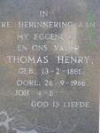 SINDEN Thomas Henry 1881-1968 