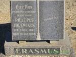 ERASMUS Phillipus Lodewikus 1867-1959