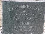 FOURIE Izak David 1886-1952