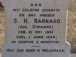BARNARD S.H. nee STRAMPE 1891-1934 :: BARNARD ?