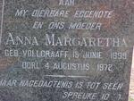 KNIPE Anna Margaretha nee VOLLGRAAFF 1899-1972