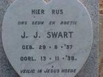 SWART J.J. 1937-1938