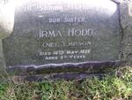 HODD Irma nee EMPSON -1932