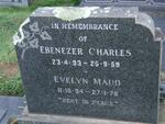 COLEMAN Ebenezer Charles 1893-1959 & Evelyn  Maud 1894-1976