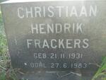 FRACKERS Mien 1929-2006 :: LOTZ Maria Magdalena 1868-1919 :: FRACKERS Christiaan Hendrik 1931-1983